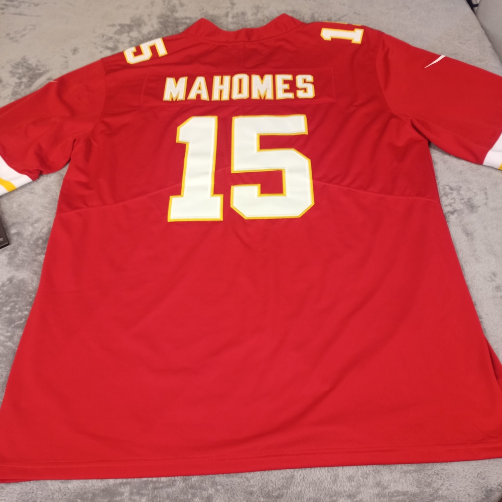 Nike NFL Kansas City Chiefs (Patrick Mahomes)Men's Game Football Jersey Large - Picture 16 of 16